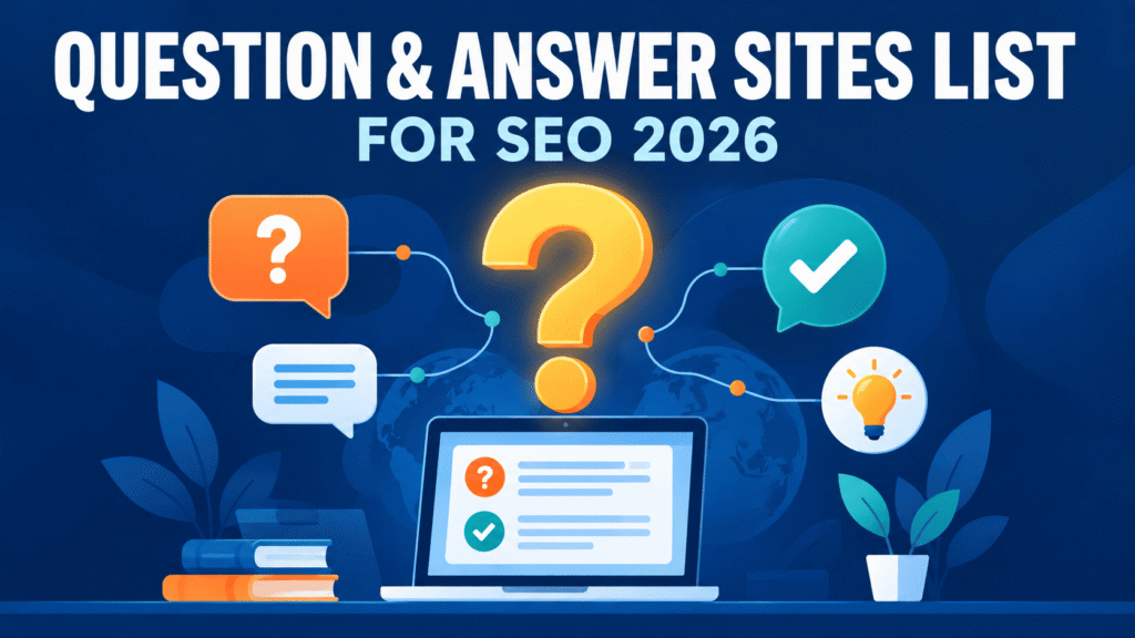 Question & Answer Sites List